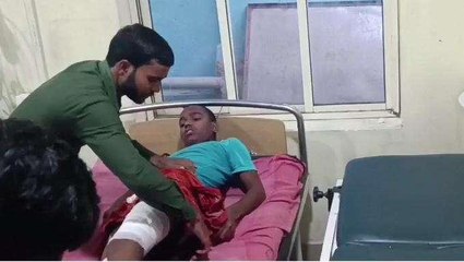 मुंगेर: नकाबपोश अपराधियों ने छात्र को मारी गोली, अस्पताल में उपचार जारी