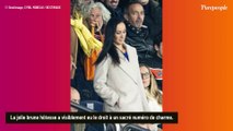 PHOTOS David Ginola charmeur tactile avec une hôtesse, des spectateurs très nobles au Parc des princes