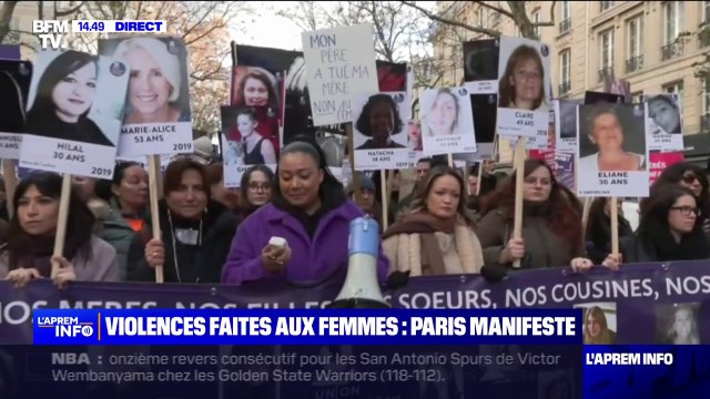 Pour que leur mort ne soit pas vaine : à Paris, une marche organisée à l'occasion de la Journée internationale pour l'élimination des violences à l'égard des femmes