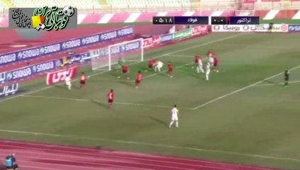 خلاصه بازی تراکتور و فولاد