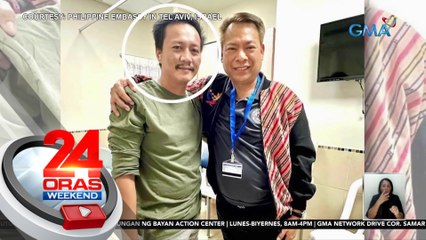 24 Oras Weekend Part 1: Pinoy na pinakawalan ng Hamas, dayaan sa presyo ng itlog, prostitution den sa Pasay, atbp.