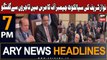 ARY News 7 PM Headlines 25th November 2023 | Nawaz Sharif addresses Chamber of Commerce in Sialkot