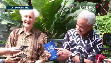 [FULL] Ganjar Bertemu Franz Magnis Suseno Bahas Etika Politik dan Masalah Demokrasi