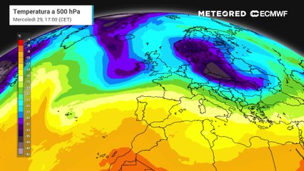 Avvezione fredda in quota