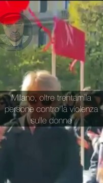 In trentamila a Milano nella giornata contro la violenza sulle donne