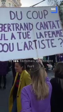 Nice : Les images de manifestation contre les violences sexuelles et sexistes faites aux femmes