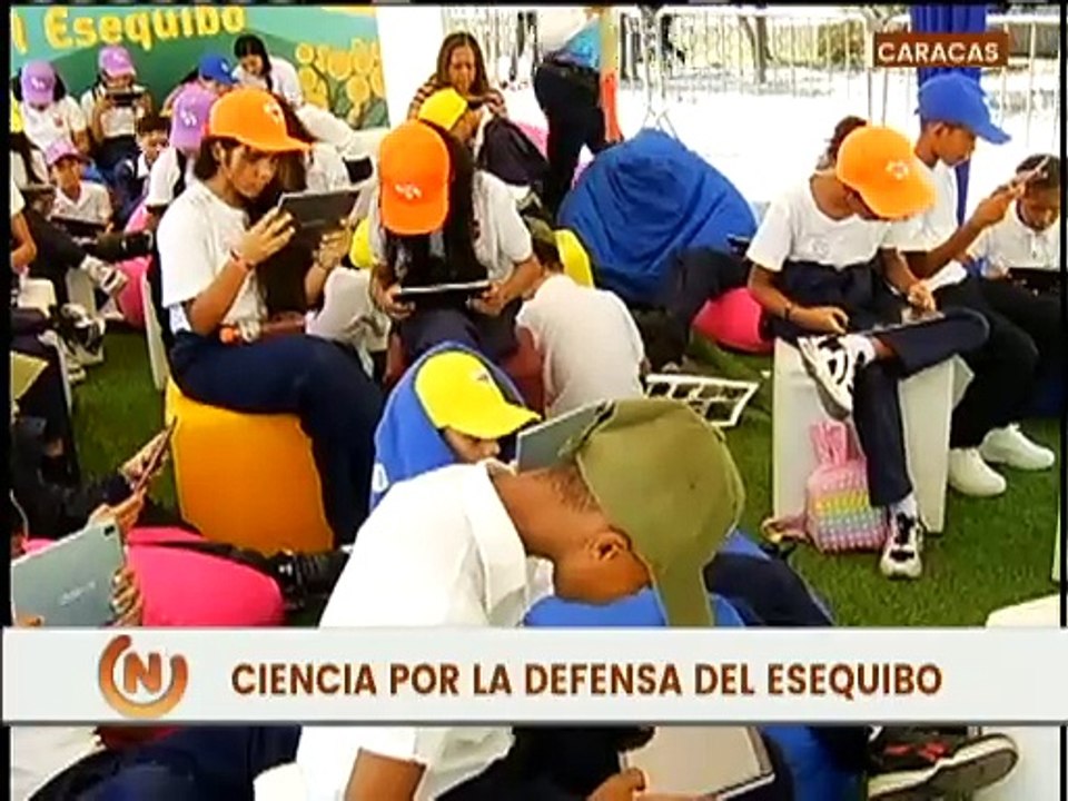 Vpdta. Delcy Rodríguez lidera campaña pedagógica de ciencia por la defensa del Esequibo