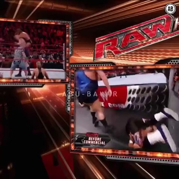 Full match,Cena serves as a referee