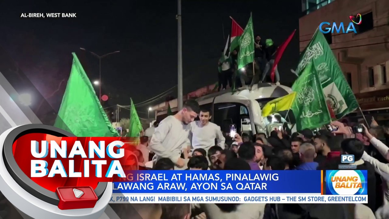 UN Sec-Gen Guterres, humiling na habaan pa ang ceasefire ng Israel & Hamas | UB