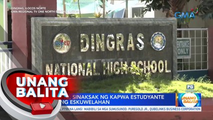 Estudyante, sinaksak ng kapwa estudyante sa loob ng eskuwelahan | UB