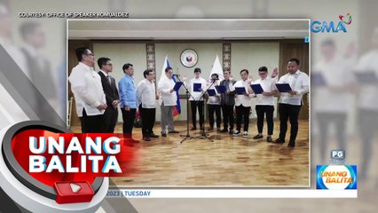 Ilang miyembro ng Hugpong ng Pagbabago mula Davao Oriental, nanumpa sa Lakas-CMD | UB