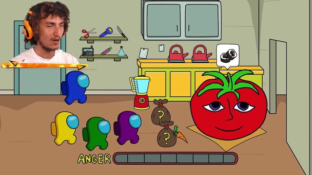 WORLD'S FUNNIEST AMONG US ANIMATIONS (You Will Laugh!!!)