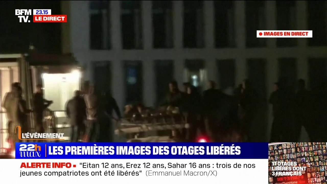 Israël: arrivée à Tel-Aviv d'un premier groupe d'otages libérés par le Hamas ce lundi