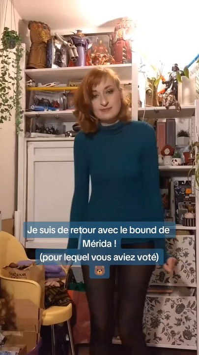 Mon bound de Mérida de Disney! 