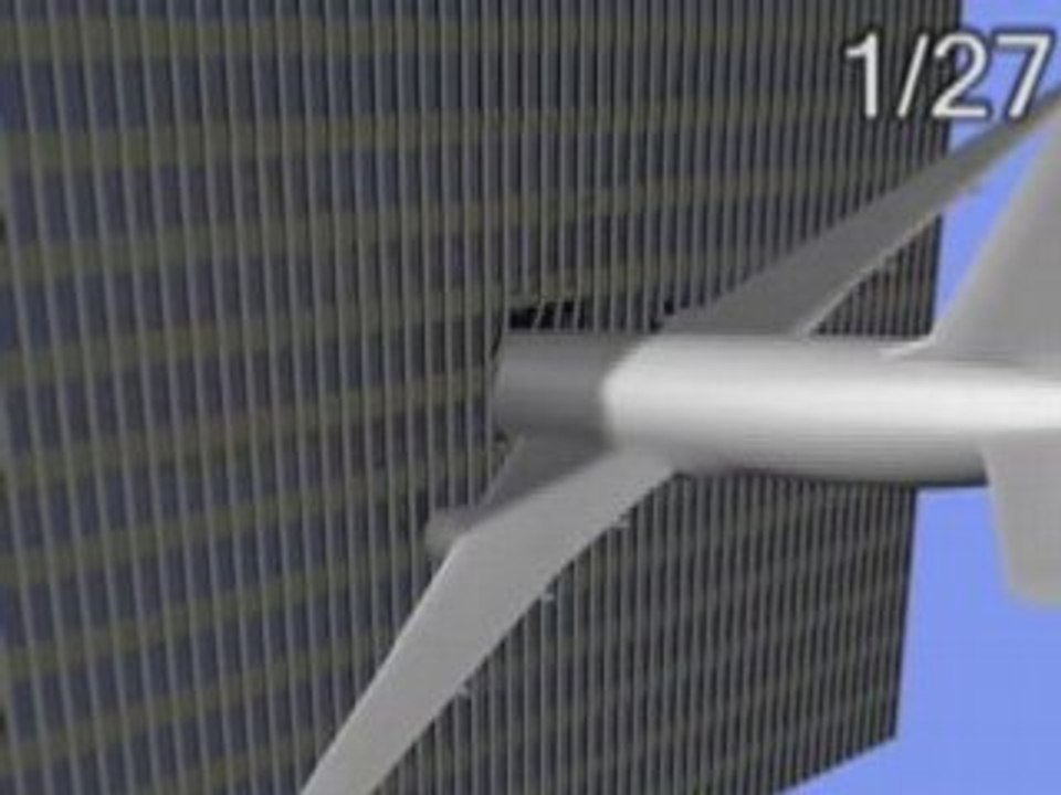 Le crash du WTC1 simulé sur ordinateur