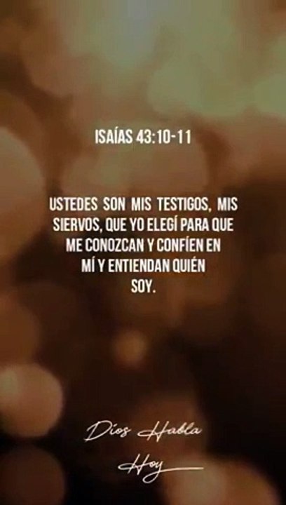 Isaías 43:10-11