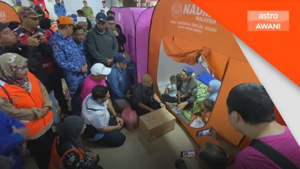 Mangsa di tiga negeri menurun