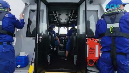 Stockton missing swimmer search resumes