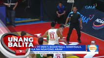 NCAA Season 99 Men's Basketball semifinals, magsisimula na ngayong araw | UB