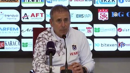 Abdullah Avcı'nın maç sonu açıklamaları