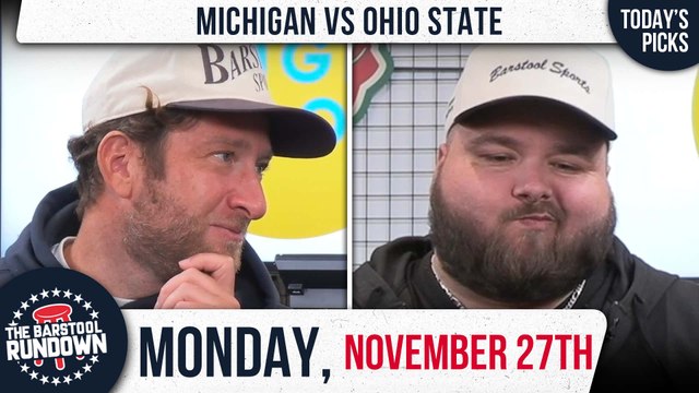 Dave Portnoy Hugs It Out With Ohio State - Barstool Rundown - November 27th, 2023