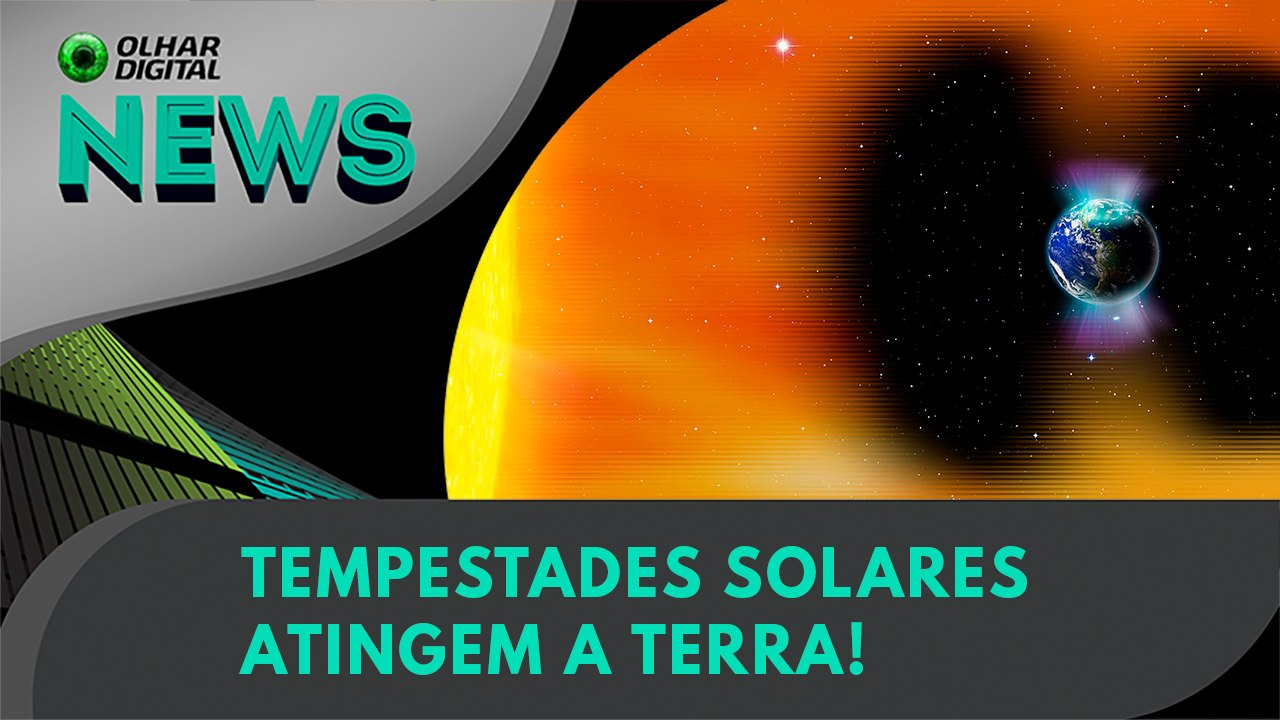 Tempestades solares atingem a Terra! | 27:11:2023 | #OlharDigital