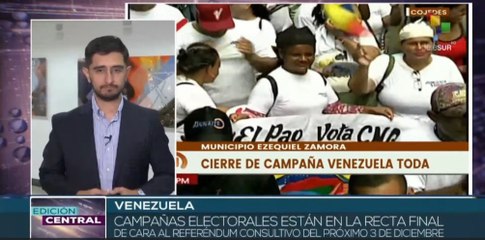 Venezuela: Población acudirá a las urnas el próximo 3 de diciembre en defensa del Esequibo