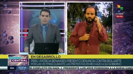 Benavides presenta denuncia contra Dina Boluarte