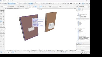Criando Aberturas em Múltiplos Elementos