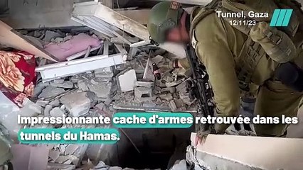 Stupéfiante découverte dans les tunnels du Hamas