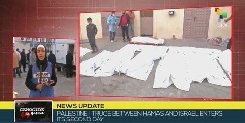 Medical and rescue teams continue medical work during truce in Gaza