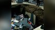 Huge hole opens after floor collapses in newly-opened Chinese supermarket