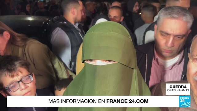 Euforia en Cisjordania por la liberación de mujeres y niños de las cárceles israelíes