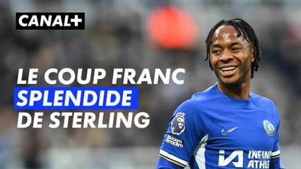 Le coup franc splendide de Raheem Sterling face à Newcastle