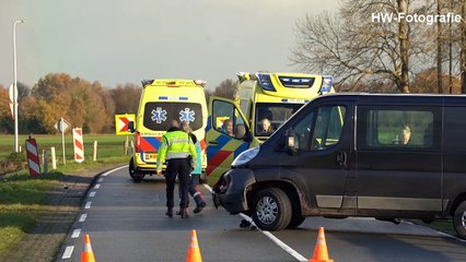 Oliespoor mogelijke oorzaak eenzijdig ongeval op N377