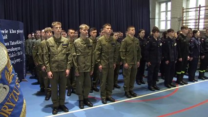 Ślubowanie klas mundurowych w Radoryżu Smolanym
