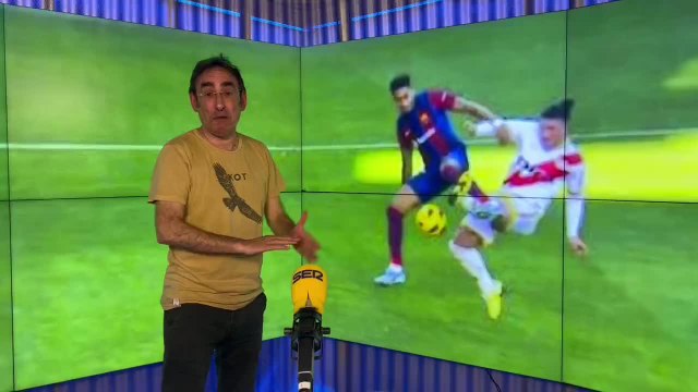 Iturralde González lo deja claro: era penalti a Raphinha