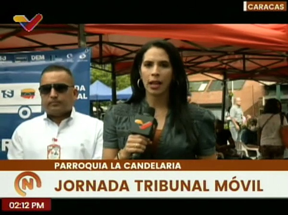 TSJ realiza Jornada Tribunal Móvil para brindar atención a los habitantes de la pqa. Candelaria