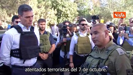 Il premier spagnolo Sanchez: "Israele fermi il massacro a Gaza"