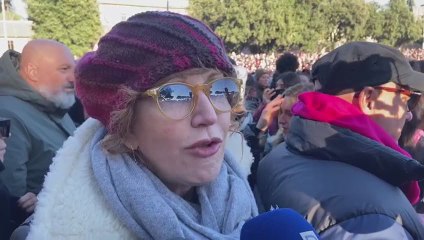 25 novembre, Fiorella Mannoia al corteo a Roma: "Malattia pensare che donna è possesso"