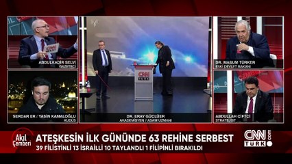 Rehine takasında neler yaşandı? İsrail'in geçici ateşkesi tuzak mı? Futbolun yıldızları nasıl dolandırıldı? Akıl Çemberi'nde konuşuldu