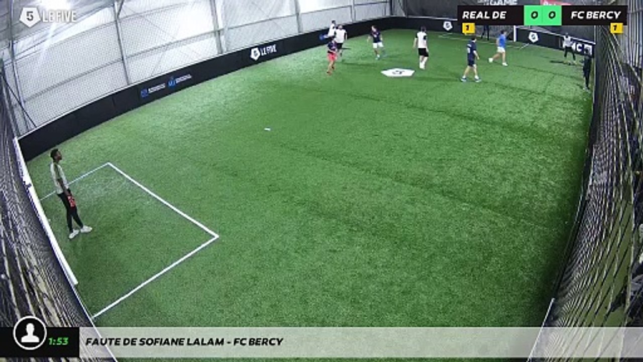 Faute de SOFIANE LALAM - FC BERCY