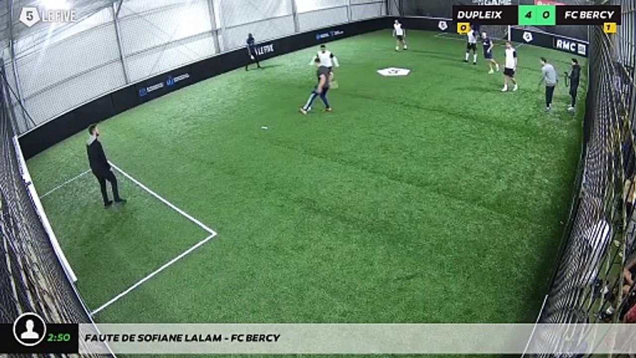 Faute de SOFIANE LALAM - FC BERCY