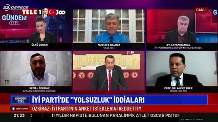 Kemal Özkiraz'dan İYİ Parti iddiası: 'Anketlerde yüksek göstermem için bana para teklif ettiler'