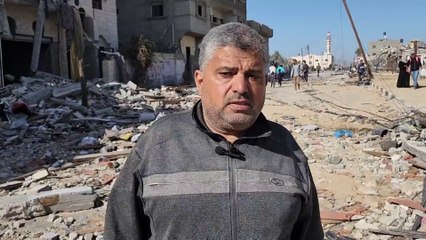 صور مروعة من أحياء مختلفة في خان يونس جنوبي غزة بعد توقف القصف