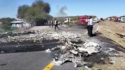 Reportan bloqueos y quema de vehículos en Jalisco tras operativo