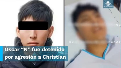 Así fue la detención de Óscar “N”, presunto agresor de Christian Carranza