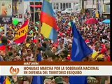 Monagas | Habitantes del mcpio. Maturín marchan por la soberanía nacional en defensa del Esequibo