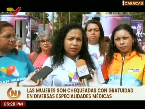 Realizan jornada de protección para la salud y la vida de las mujeres en todas sus etapas