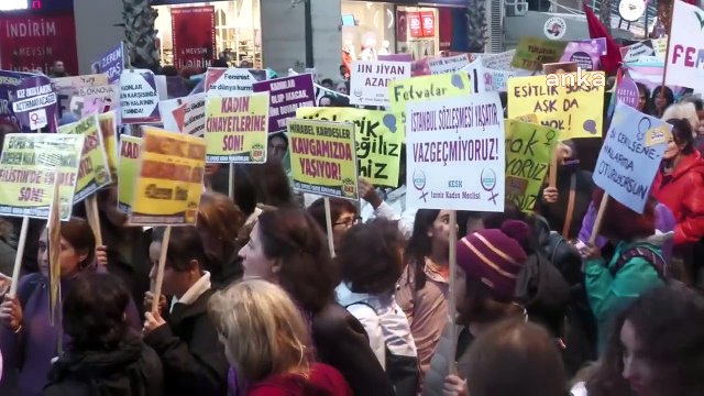 İzmir Kadın Platformu'ndan 25 Kasım Yürüyüşü: Faillerimizi Tanıyoruz, Unutmak, Affetmek Yok